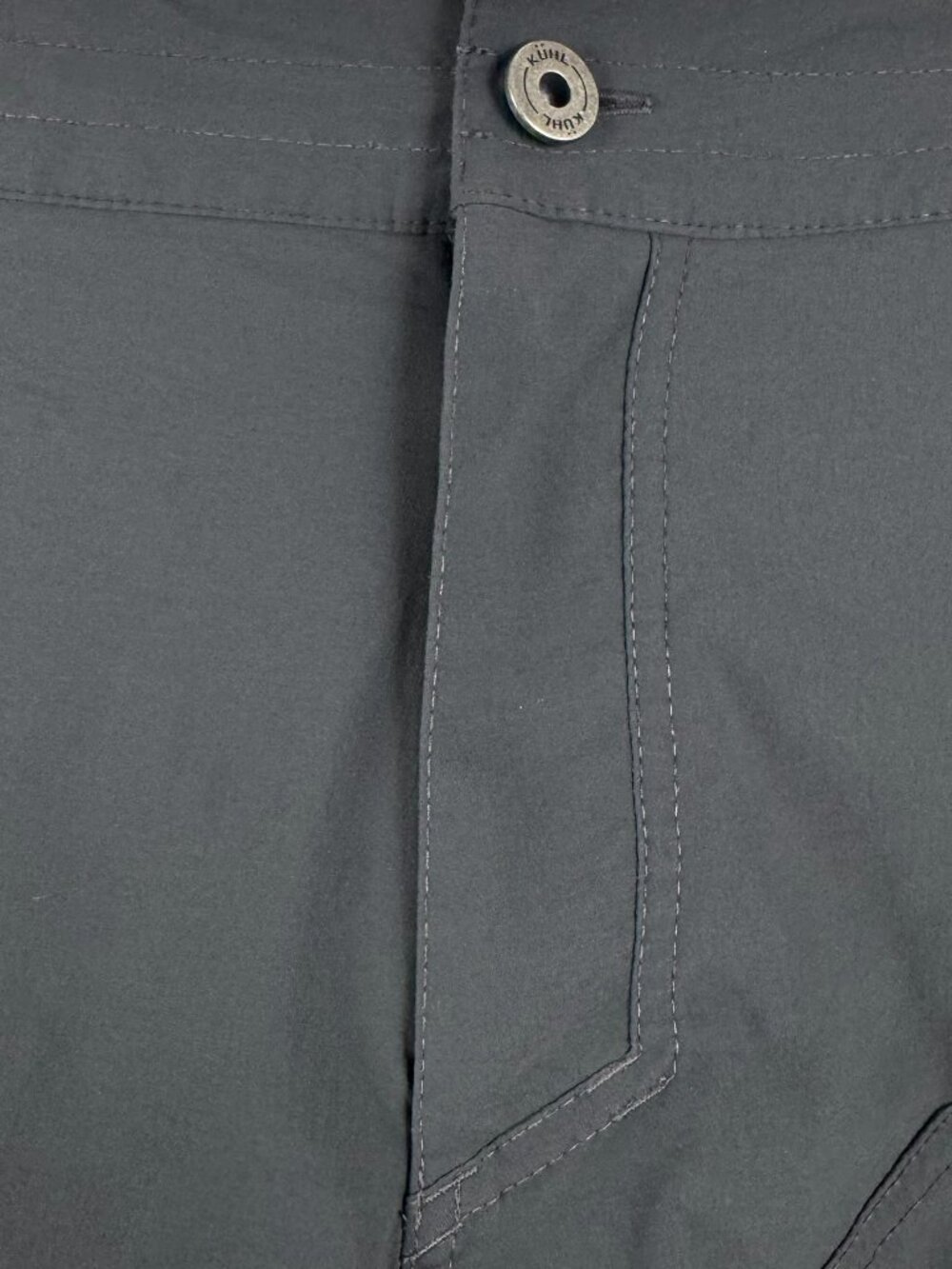 Kuhl Renegade Rock 7" Shorts Mens Size 38 Charcoal Gray Outdoor Hiking SS-2327 - Picture 3 of 13